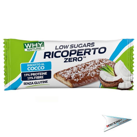 Why-RICOPERTO ZERO (Conf. 20 biscotti da 25 gr)   Cocco  